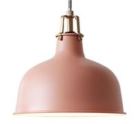 Nordic Industrial Style Metal Hanging Light, Light Source Flush Mount Pendant Lamp, Single Head Ceiling Chandelier Shade, Restaurant Balcony Bedroom Decorat Light Fixtures