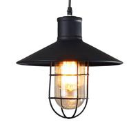 Nordic Industry Style, E27 Base Single Head Pendant Light, Flush Mount Ceiling Hanging Lamp, Restaurant Bar Farmhouse Decoration Light Fixtures