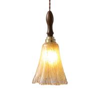 Nordic Industry Style Hanging Light, E27 Base Single Head Glass, Ceiling Lighting Fixtures, Living Room Bedroom Dining Room Decoration Pendant Lamp
