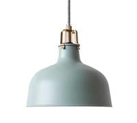 Nordic Industry Style, Personalized Iron Pendant Lamp Shade, E27 Light Source Single Head Hanging Light, Living Room Dining Room Bar Decoration Light Fixtures