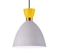 Nordic Industry Style, Personalized Metal Hanging Lamp Shade, E27 Light Source Single Head Pendant Light, Bedroom Dining Room Go Decoration Light Fixtures