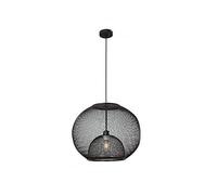 Nordic Iron Mesh Chandelier E27 Socket Fitting Hanging Lamp Industrial Wind Birdcage Pendant Lighting for Restaurant Creative Bar Table Lamp Hotel Showroom Droplight,Yellow