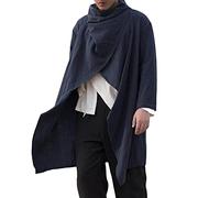 Nordic Jumper Mens Hoodie Pullover Denim Shirts for Men Ugly Christmas Sweater Men Funny Cowboy Jacket Cowboy Hoodie Black Sweatshirt Mens Multi Waterproof Winter Jacket Mens (Blue, XXXL