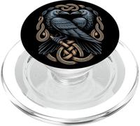 Nordic Knotwork Odins Raven Valhalla Norse Viking Mythology PopSockets PopGrip for MagSafe