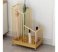 Nordic Large Umbrella Holder with Drain Tray - Multifunctional Umbrella Rack for Entryway Office Hallway Porch & Door - Stylish & Practical Storage Solution