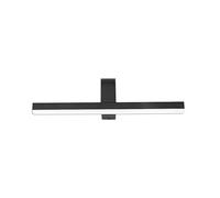 Nordic Led Mirror Headlights Bathroom Mirror Cabinet Light Bathroom Corridor Aisle Creative Simple Wall Lamp/Black-White Light/50Cm