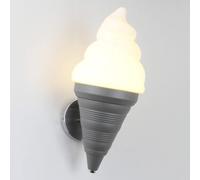 Nordic LED Wall Lights Fixtures Ice Cream Children Room Lamp Wall Sconce Metal E27 Single Head Wall-Mounted Lighting Fixture Art Deco Fixture Home Lighting Interesting