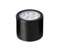 Nordic Led Wall Mounted Spotlights Small Ceiling Type Black Spotlights Free of Opening Aisle Warm Light Commercial Round Downlight 3W 5W 7W 9W Spotlight High,Warm light 3000K_5W