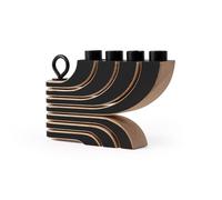 Nordic Light 4-Arms Candlestick Black