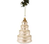 Nordic Light Christmas Bauble Wedding Cake 12 cm