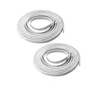 Light Solutions Extension Cable Compatible with Philips Hue Gradient Lightstrip, White, 9.8Ft (2 Pieces)