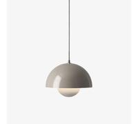 Nordic Macaroon nt Light Modern Art Deco Chlier for Living Room Bedroom Kitchen Island Slish Grey Ceiling Hanging Light Fixture (23cm)