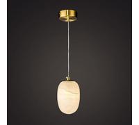 Nordic Marble Bedside Pendant Light Indoor Lighting Minimalist Gold Kitchen Island Hanging Lamp Mid Century Creativity Dining Room Chandelier For Bedroom Living Room Dining Table