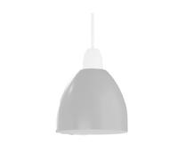 Nordic Matte White Metal Easy-Fit Ceiling Light Shade for Kitchen, Bedroom, Living Room & Hallway