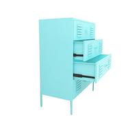 Nordic Metal Filing Cabinet - 4-Drawer Office Storage, Stylish Black File Cabinet for Home & Office, Light Luxury Design, Ideal for nizing Documents & Supplies