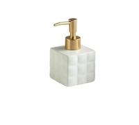 Nordic Mini Matte 3D Soap Dispenser Creative Soap Dispenser For Bathroom Countertop, Portable Dish Soap Dispenser Pump Bottle For Kitchen Sink,White,