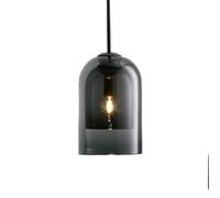 Nordic Minimalist Style Double-Layer Glass Chaner Lampshade Flush Mount Ceiling Light