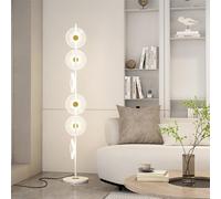 Nordic Modern LED Floor Lamp - Luxury Decorative Standing Light for Living Room Bedroom Study Villa & Hotel - Stylish Creativity Home Lighting (Style 37)