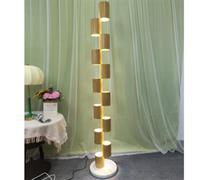 Nordic Modern LED Floor Lamp - Stylish Luxury Lighting for Living Room Bedroom Study Villa & Hotel - Creative Decorative Standing Light (Style 112)