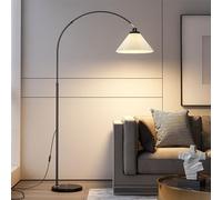 Nordic Modern LED Floor Lamp - Stylish Luxury Standing Light for Living Room Bedroom Study Villa Hotel - Creative Decorative Lighting (Style 2)