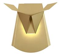 Nordic Modern Minimalist Bedroom Bedside Lamp Wall Lamp Indoor Toilets Golden Deer Wrought Iron Style Lighthouse Lampshade 1 Light Source Warm Light Wall Lamp Aisle Stairs Corridor 39 * 36cm elega