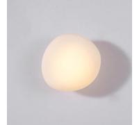 Nordic Modern Oval LED Wall Sconce - Contemporary Minimalist Glass Light for Bedroom, Hallway & Living Room Decorative Wall Lighting
