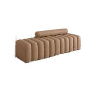 Nordic Modern Stool - Light ry Fabric Footstool for Bedside Sofa Entryway & Changing Shoes - Home Decor & Stepping Stool (D)