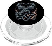 Nordic Mythology - Odins Raven Viking Midgard Thor Walhalla PopSockets PopGrip for MagSafe
