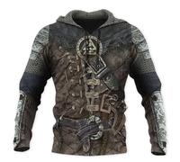 Nordic Mythology Viking 3D Printed Pullover Sweatshirt,Mens Viking Yggdrasil Celtic Dragon Tattoos Full Zip Hooded Jacket Hoodies Fashion Street Style