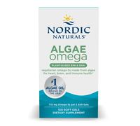 Nordic Naturals Algae Omega-3 Heart & Brain Support Vegan 715mg Softgels - 60 Softgels