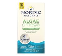 Nordic Naturals Algae Omega, 715mg Omega 3 - 120 Softgels
