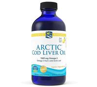 Nordic Naturals Arctic Cod Liver Oil, 1060mg Omega-3 from Cod Liver Oil, with EPA and DHA, Lemon Flavour, 237ml, Soy Free, Gluten Free, GMO Free