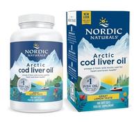 Nordic Naturals Arctic Cod Liver Oil, 750mg Lemon - 180 softgels