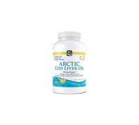 Nordic Naturals Arctic Cod Liver Oil Lemo Softgels, 750 mg, Pack of 180 Capsules