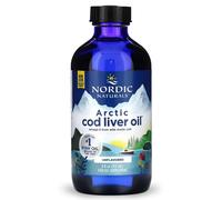 Nordic Naturals Arctic Cod Liver Oil Liquid - 237ml - Flavourless | Omega 3 Fish Oil Supplement, with EPA and DHA, Soy Free, Gluten Free, 1060mb Omega-3 Per Dose