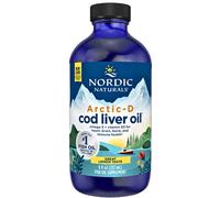 Nordic Naturals Arctic-D Cod Liver Oil 1060mg Omega-3 - 237ml Lemon Cognitive