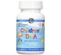 Nordic Naturals Children's DHA Capsules, 250 mg, Strawberry, 180-Count