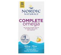 Nordic Naturals Complete Omega, 565mg Lemon - 120 Softgels