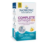 Nordic Naturals Complete Omega D3 565mg Lemon Softgels 120 Soft Gels