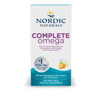 Nordic Naturals Complete Omega Heart & Brain Support 565mg Lemon Softgels Flavour - 120 Softgels