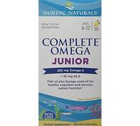 Nordic Naturals Complete Omega Junior 283mg Lemon Mini Softgels 180 Softgels