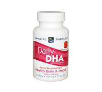 Nordic Naturals Daily DHA, Strawberry, 30 softgels