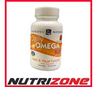Nordic Naturals Daily Omega Kids, Natural Fruit Flavor - 30 softgels