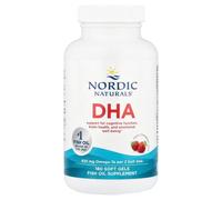 Nordic Naturals DHA, 830mg Strawberry - 180 Softgels