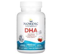 Nordic Naturals DHA Xtra, 1660mg, Strawberry, 60 softgels