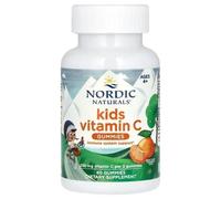 Nordic Naturals Kids Vitamin C Tangy Tangerine Gummies 60 Gummies