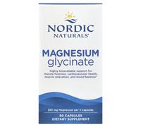Nordic Naturals, Magnesium Glycinate, 90 Capsules (83 mg per Capsule)