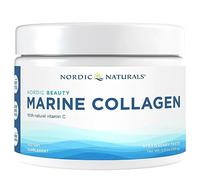 Nordic Naturals, Marine Collagen, Fish Collagen Powder, Strawberry Flavour, 150g Powder, Lab-Tested, Gluten Free, Soy Free, GMO Free