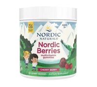 Nordic Naturals Nordic Berries Multivitamin, Cherry Berry - 120 Gummies berries