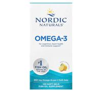 Nordic Naturals Omega-3, 690mg Lemon - 120 Softgels